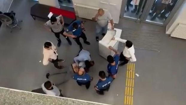Bankada şube müdürüne bıçak çeken şüpheli tutuklandı