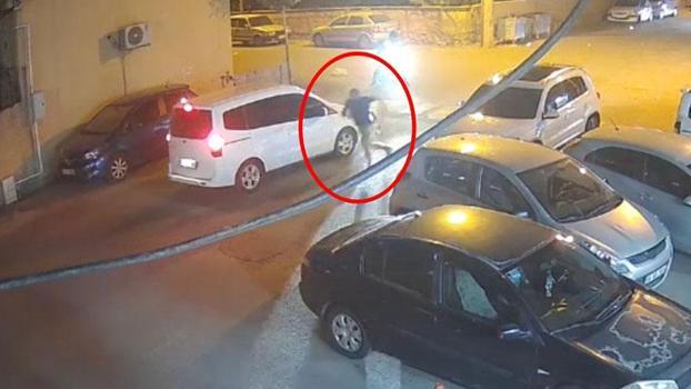 Polisin ‘Dur’ ihtarına uymayan motosikletli kaza yapınca yaya olarak kaçtı; o anlar kamerada