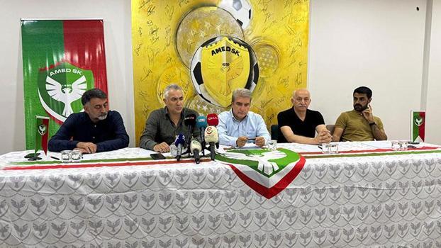 Amedspor’un yeni teknik direktörü Altıparmak: Tek bir hedefimiz var şampiyon olmak