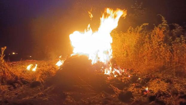 Bursa’da otluk alanda çıkan yangın ormana sıçradı: 20 dönüm alan zarar gördü