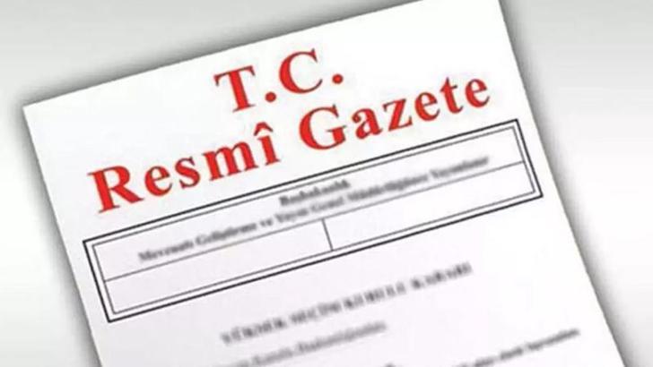 Cumhurbaşkanlığı tarafından yapılan atamalar Resmi Gazete’de